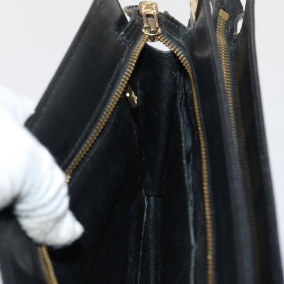 LOUIS VUITTON Epi Angian Shoulder Bag 2way Black - Picture 13 of 16